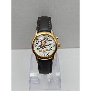 Vintage Armitron Looney Tunes Taz Me Sing Musical Watch Quartz 1995 New Battery
